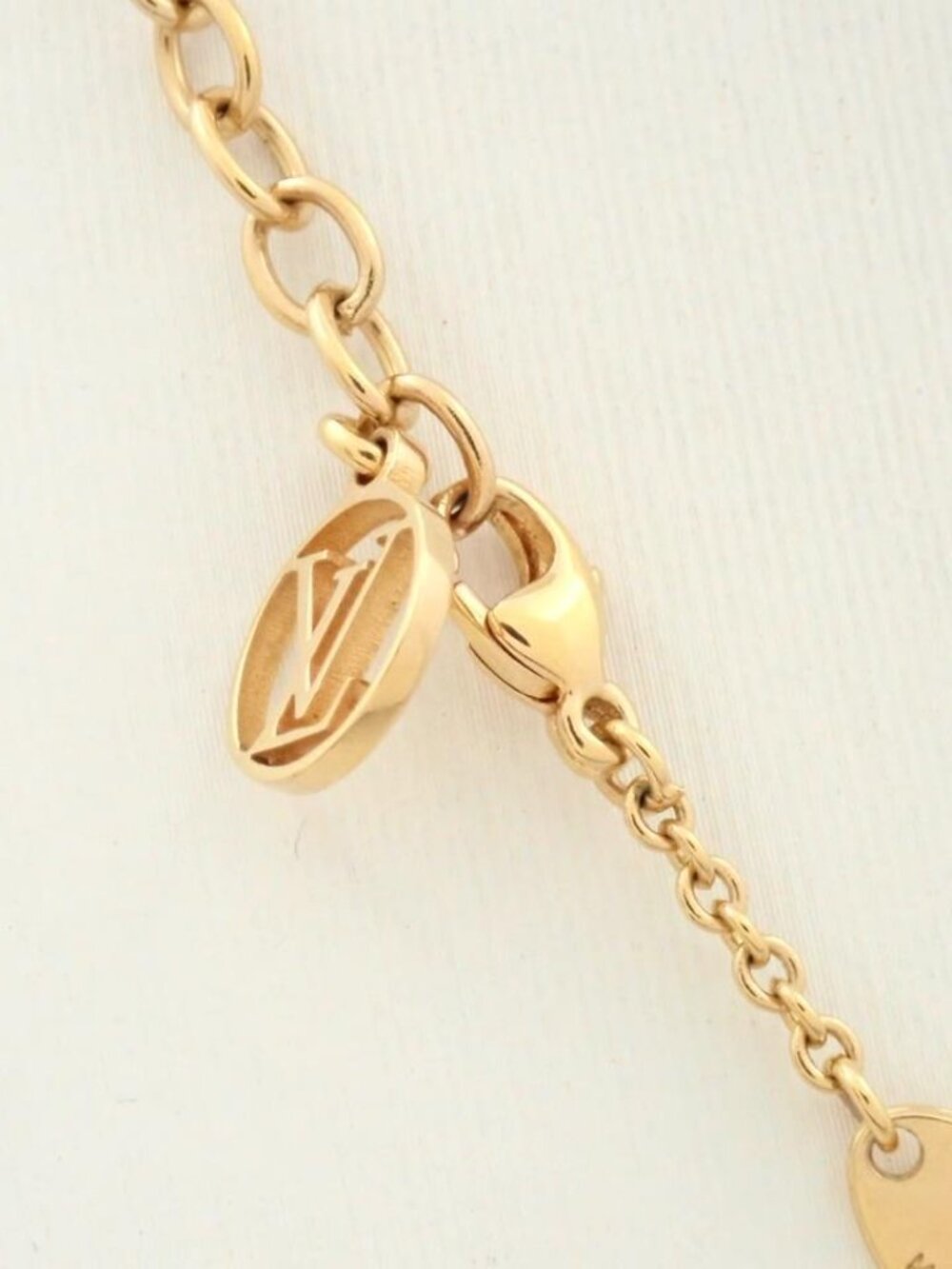 LV Necklace ~18" - Picture 2 of 3
